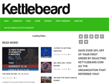 Tablet Screenshot of kettlebeard.com
